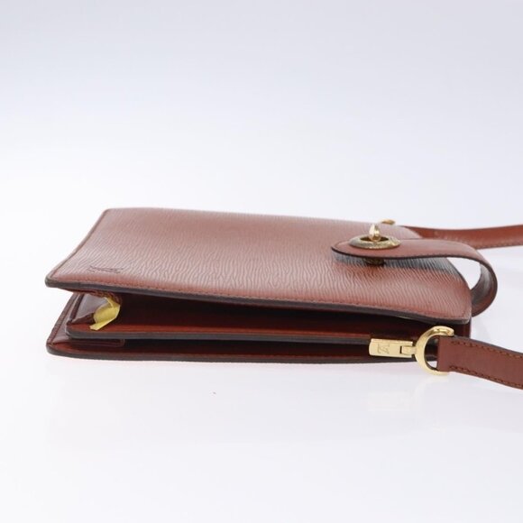 LOUIS VUITTON Epi Capuchin Shoulder Bag Brown M52343 LV Auth 132874 - Picture 4 of 16